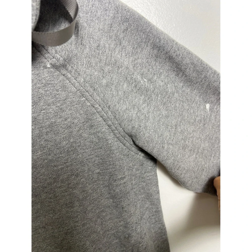Lululemon Scuba Full Zip Hoodie‎ Heathered Grey Women 6 Thumbholes Fleece Sporty